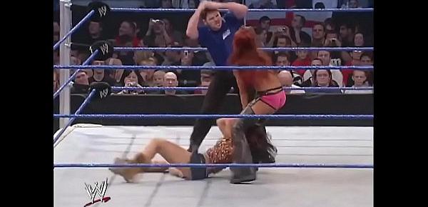  Melina vs Christy Hemme SmackDown 2005.
